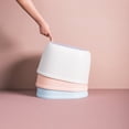 thumbnail image 3 of SKISUNO 1Set Portable for Women Small Shower Stool Bath Bench Light Blue Color, 3 of 8