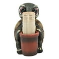 thumbnail image 2 of Ebros River Baby Tortoise Holding A Bucket Toothpick Holder Figurine With Toothpicks, 2 of 5