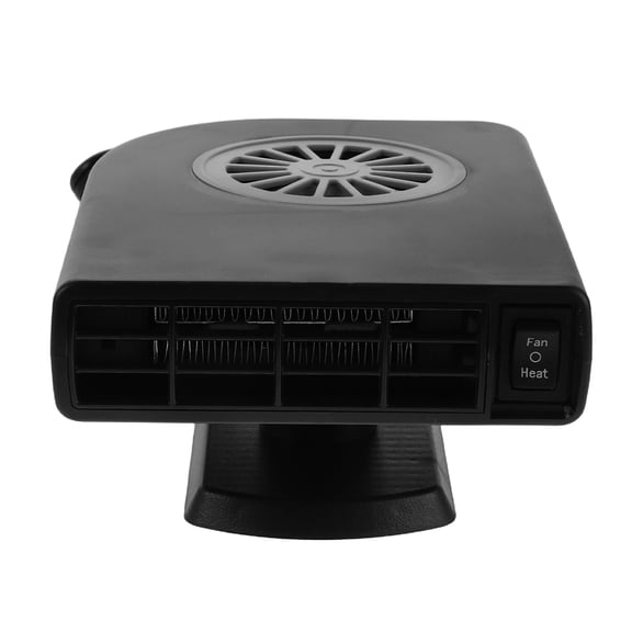 IFANLANDOR Portable Universal Black Car Heater and Defroster Fan for Efficient Automotive Interior Heating and Comfort