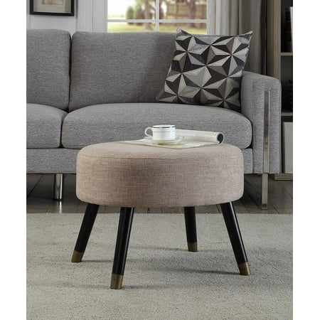 Convenience Concepts Designs4Comfort Mid Century Ottoman Stool