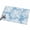 Blue, variant on Blue Coral Washable Area Rug 2 x 3 ft Coastal Ocean Beach Summer Nautical Modern Soft Non Slip Rugs Stain Repellent Indoor Felt Carpet for Living Dining Room Bedroom Home Office