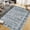 Gray, variant on Vintage Style Area Rugs - Non-Slip Reversible Machine Washable Rug, Soft Boho Rug for Living Room Bedroom Gray 5*7ft(152*213cm)