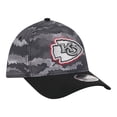 thumbnail image 3 of Men's New Era  Black Kansas City Chiefs Camo A-Frame 39THIRTY Flex Hat, 3 of 5