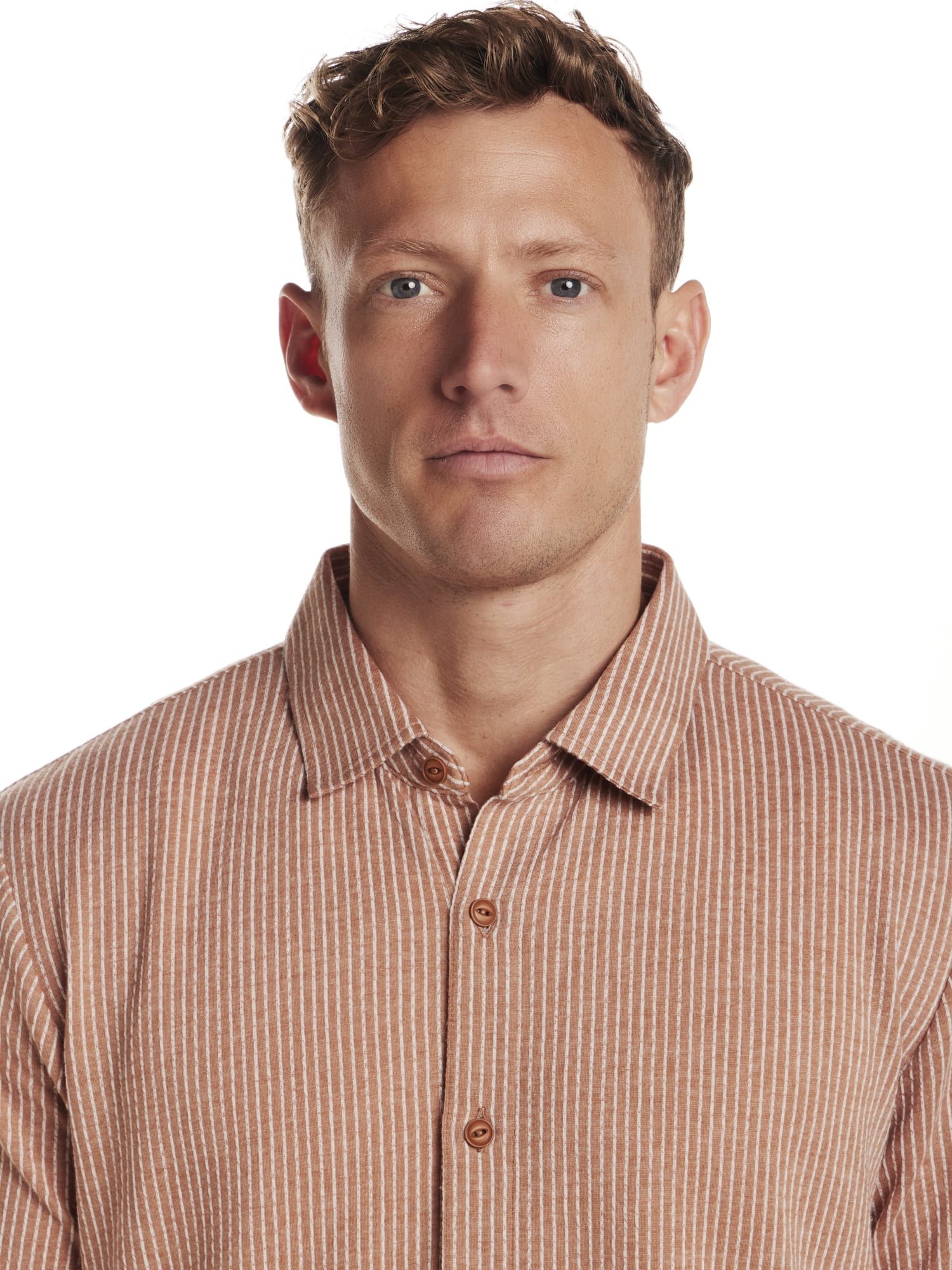 Frontier Threads Men's Short Sleeve Camp Buttondown Shirt
