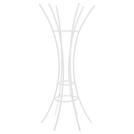 TEHAUX  Air Pineapple Stand Succulent Fern Holder Stands Plants White