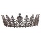 thumbnail image 1 of Corona de boda con diamantes de imitación para mujer, accesorios para el cabello para fiestas de disfraces de Halloween, 1 of 2
