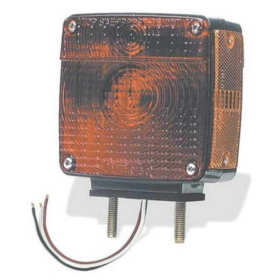 GROTE 55410 Two-Stud Lamp with Pigtail,RH