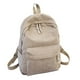 thumbnail image 1 of Mochila A Rayas Universidad Al Aire Libre Gran Capacidad Mochila Escolar Sólida Mujer Pana Moda Mochila De Viaje Estudiantes Adultos Monstrate AP006921-02, 1 of 5