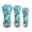 Blue Turtle, variant on Uorisanigo Golf Club Head Covers, PU Leather Pink Cherry Axolotl Golf Club Driver/Fairway Wood/Hybrid Headcovers Set 3 Pack, Soft Fabric Accessories Gifts for Men & Women
