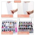thumbnail image 3 of Organizador de esmaltes de uñas Subay, portátil, transparente, 48 botellas, 3 of 7