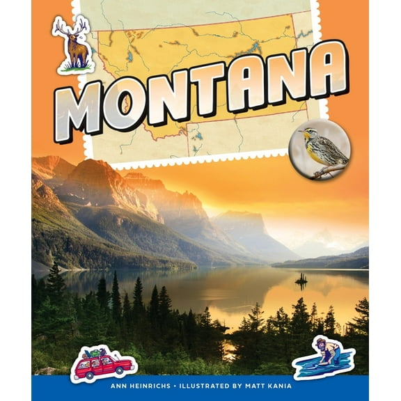 USA Travel Guides Montana, (Hardcover)