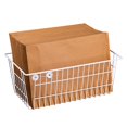 thumbnail image 4 of SANNO Stackable Wire Storage Baskets Chest Freezer Baskets Farmhouse Organizer Large Organizer Bins Pantry Organization Storage Bins Rack with Handles-Set of 2, 15.7", 4 of 7