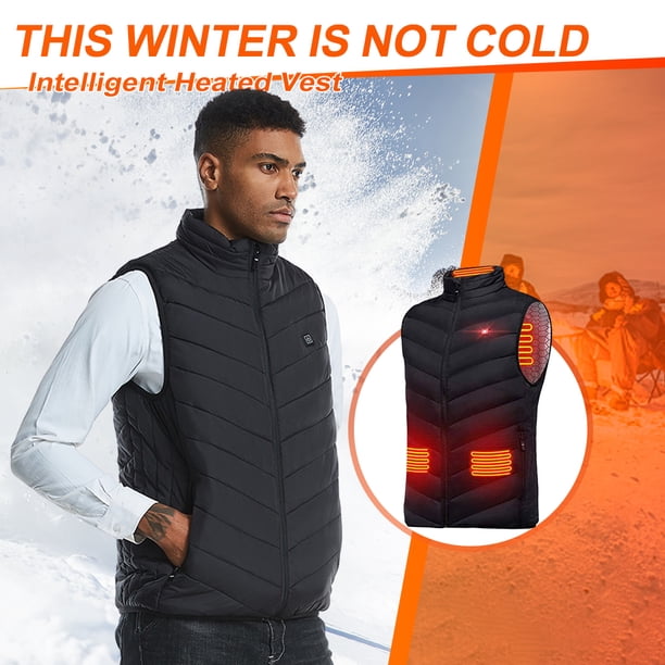 Chaqueta térmica inteligente unisex Chaleco de temperatura ajustable adecuado para climas fríos