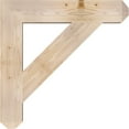 thumbnail image 3 of Ekena Millwork 5 1/2"W x 32"D x 32"H Traditional Craftsman Smooth Bracket, Douglas Fir, 3 of 13