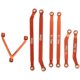 thumbnail image 2 of Juego de varillas de enlace de chasis de alto despeje Cnc para coche Axial Scx24 1/24 Rc, a Afortunado Sencillez, 2 of 5