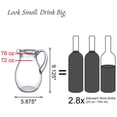 thumbnail image 3 of Jarra de plástico Amazing Abby Bubbly, 1,9 L, sin BPA, transparente, 3 of 8