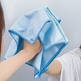 thumbnail image 4 of Microfiber Cleaning Cloths for Glass, Mirror & Screen - 9 Pack Multi-Use Water Stain Remover Towels - Absorbent, Durable Household Cleaning Cloths for Kitchen, Bathroom, Windows, 4 of 5