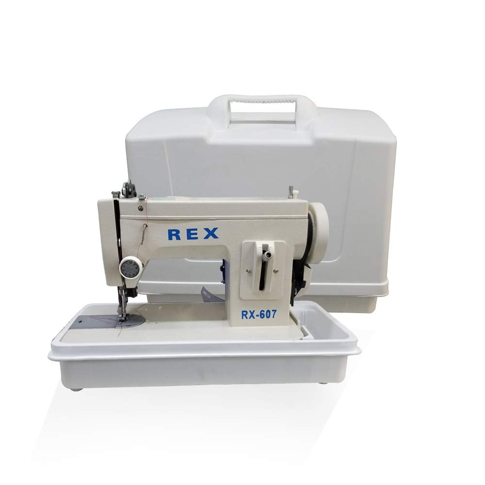 REX Portable WalkingFoot Sewing Machine (Machine with Carrying Case)