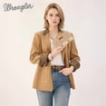 thumbnail image 4 of Wrangler Women's Boho Aztec Wristlet Wallet - Stylish Western Credit Card Holder, Tan, 4 of 6