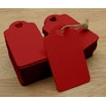 thumbnail image 3 of 100 Pcs Heart Punched Rectangular Hang Tag Wedding Favor Blank Tags with Free Natural Jute Twine - Colours Available, 3 of 7