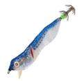 thumbnail image 2 of Señuelos de Pesca Kuymtek Con Anzuelo Calamar Con Cebo Camarón Luminosa LED 103mm azul, 2 of 8