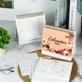 thumbnail image 5 of Multibey Desk Calendar 2025-2026 July to December 2026, Small Flip Stand Paper Calendar with Monthly Designs and 2 Sheets Stickers for Desktop, 5 of 7
