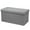 Light Grey, variant on Topbuy Dark Grey 31.5'' Storage Ottoman Fabric Foldable Toy Chest w/ Removable Storage Bin