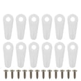 thumbnail image 1 of 100pcs Photo Frame Back Plate Buckles Picture Hangers Kit Backboard Buckles, 1 of 9