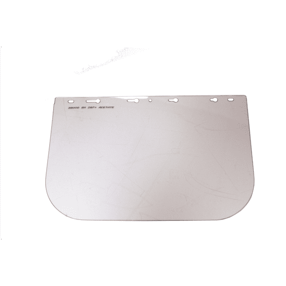 Sellstrom Replacement Windows for 390 Series Face Shields - Clear - 8" x 12" x 0.040" - Sta-Clear® Anti-Fog