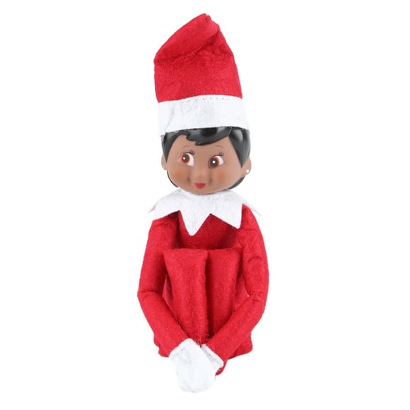 Christmas On The Shelf Boy Girl Toy Figure Elf Doll Xmas Gift Decor Red Girl