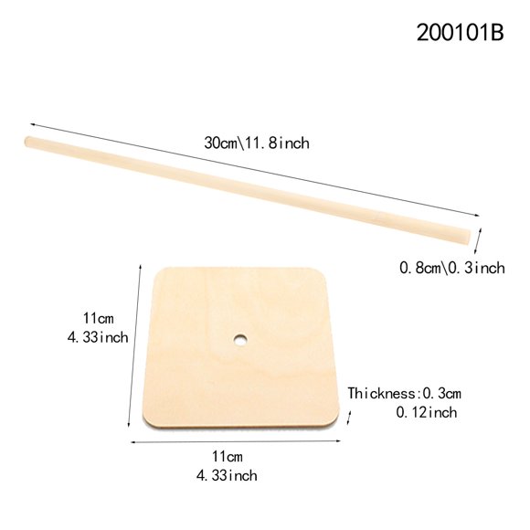 Soporte de madera para rosquillas con forma de flor de ciruelo y forma de barra para exhibir tartas, bodas, fiestas de cumpleaños