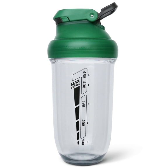 21 oz protein shaker bottle, TRITIN Plastic, BPA/BPS Free Whey Protein Drink Cups for Pre-Workout and Gym, Blender Shaker for Blending Protein Shakes, Overnight Oats and Smoothies