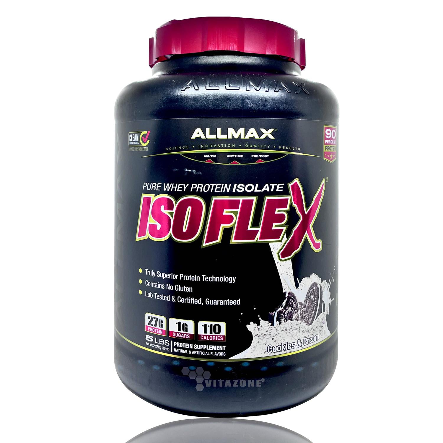 Isoflex Pure Whey Protein Cookies and Cream Allmax Allmax ...