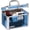 Blue, variant on Vaultz Combination Lock Box - Pack of 1-10 x 7.25 x 7.75 Inch Standard Safe with Key and Combo Lock for Important Documents, Medicine & Money - Pink