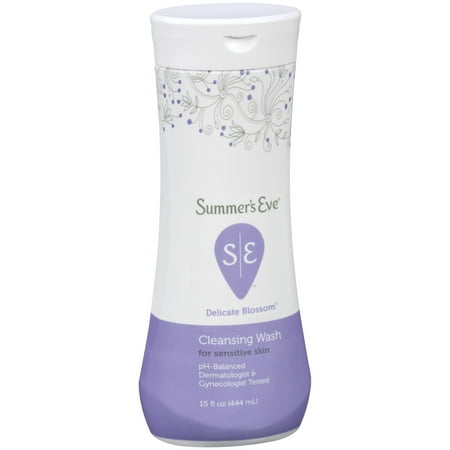 Summer's Eve Cleansing Wash, Delicate Blossom, 15