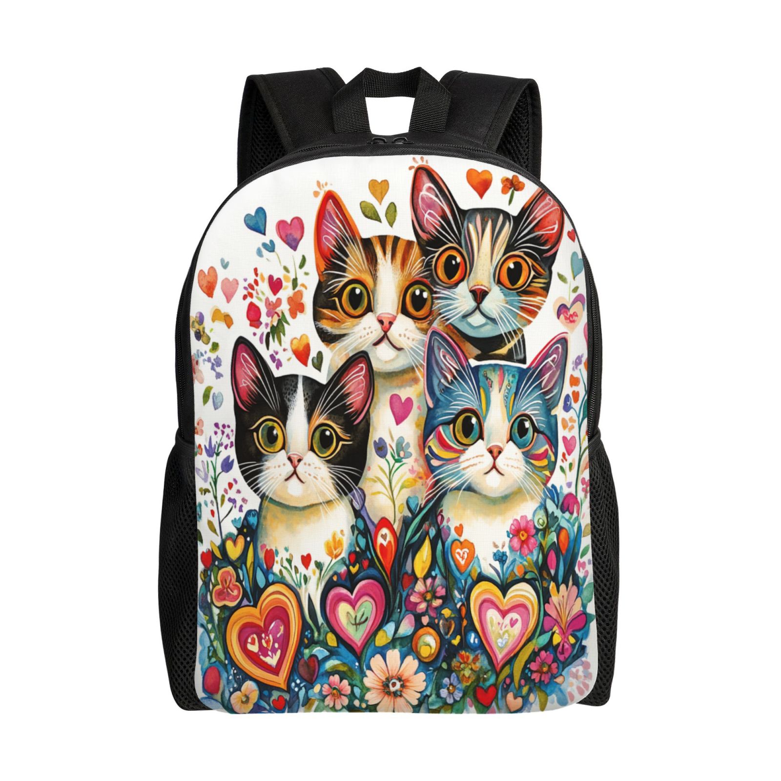 Cat Backpack Double Shoulder Backpack Durable, Spacious, Ergonomic Design for Travel, Work & Outdoor Use
