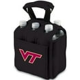 thumbnail image 1 of Picnic Time Six Pack - Black (Virginia Tech Hokies) Digital Print, 1 of 3