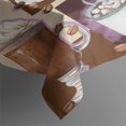 thumbnail image 3 of Coffee Beans Latte Tablecloth,Wipeable Polyester Table Cover for Rectangle Tables,Durable Tablecloths Thick Tablecloths for Dining Room Camping Indoor Outdoor, 3 of 5