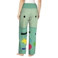 thumbnail image 3 of BMO Adventure Time Women's Pajama Pants Lounge Daily Novelty Cozy Sleep Bottoms Pants Sleepwear With Pockets, 3 of 8