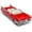 red, variant on Anmyjuly 1/24 Scale Metal Die Casting Retro Sports Car Model - Simulated Lights and Sounds, Opening Doors & Hood, Kids Toy Gift