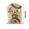 thumbnail image 3 of Fun Easter Decoration Wooden Grave Scene Cross Tabletop Ornament With Empty Tomb And Cross Symbolizing Christ's Resurrection, Premium Wood Construction With Smooth Finishes And, 3 of 5