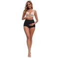 thumbnail image 5 of DARING DIVA Women's Plus Full Coverage High Waisted Ice Silk Underwear XXL Black, 5 of 6