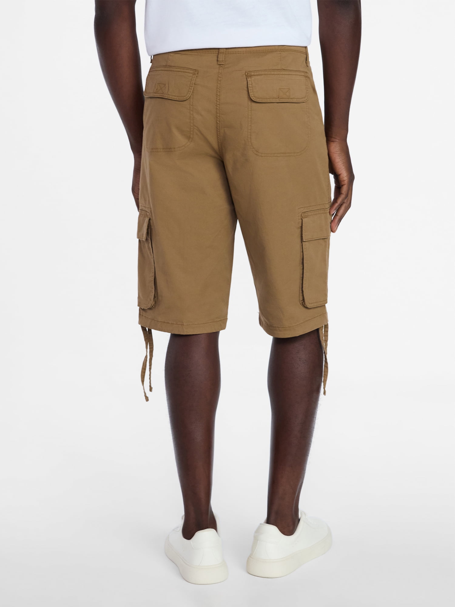 George Men's Relaxed Fit Messenger Cargo Shorts, 14" Inseam, Sizes 28-54