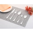 thumbnail image 5 of Unique Bargains 20 Pieces Stainless Steel Silverware Set Flatware Set Silver, 5 of 6