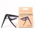 thumbnail image 4 of Guitar Capo – Lightweight One-Handed – Fits Acoustic, Electric, Classical, Ukulele, Mandolin & Bass – Essential Accessory – Black, 4 of 7