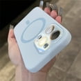 thumbnail image 1 of ML Liquid Silicone Magnetic Case For iPhone 16 15 13 14 12 Pro Max For Magsafe Wireless Charging Solid Color Shockproof Phone Cover, 1 of 6