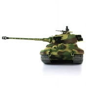 Upgraded Henglong 1/16 TK7.0 German King Tiger RTR RC Tank Toys 3888A Metal Tracks Sprockets Idlers Driving Gearbox