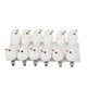 thumbnail image 3 of 12 piezas de tocado de animales simulados PENGJTMXG horquilla en miniatura pinza para el cabello blanco, 3 of 3