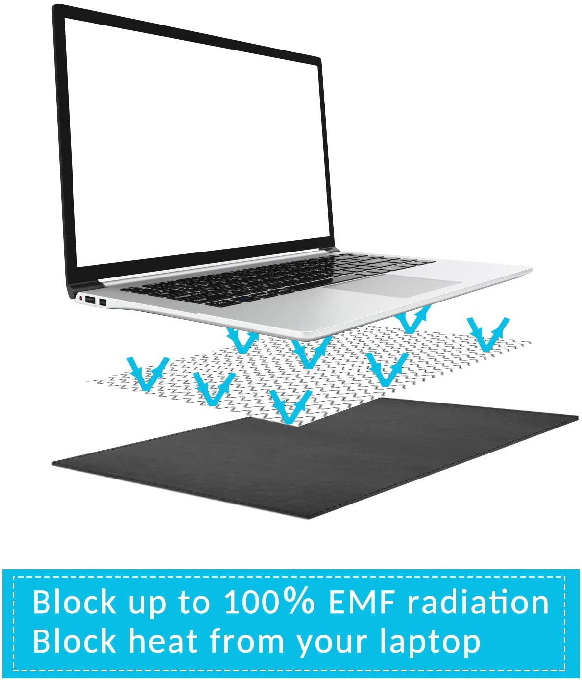 Radiation /& Heat Shielding for Laptop 11.8 * 7.9 inch Laptop Pad EMF Protection Shield /& Blocker Pad IPAD Mobile Phones