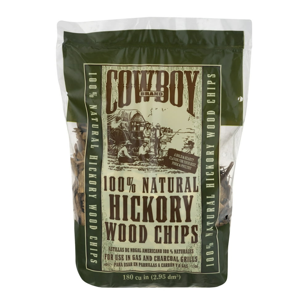 Cowboy Wood Chips Hickory, 1.0 CT